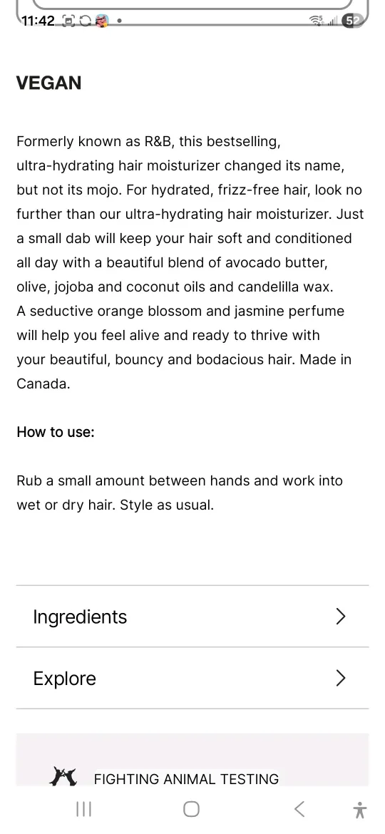 Lush Revive Hair Moisturiser - 45g (Mini) image indicator(2)