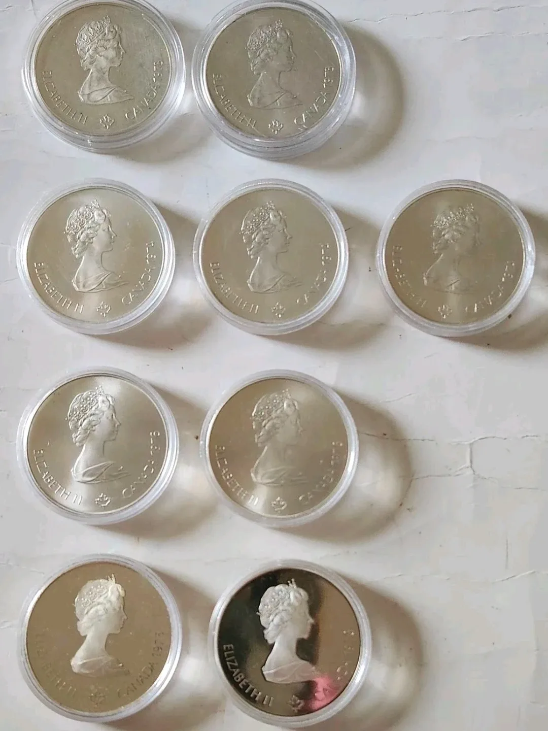 1976 Montreal Olympics $5 Silver Coins for sale image indicator(2)