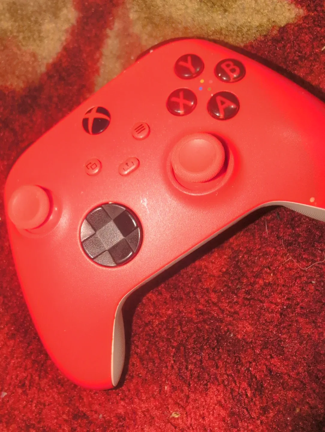 Red & White Xbox Controller