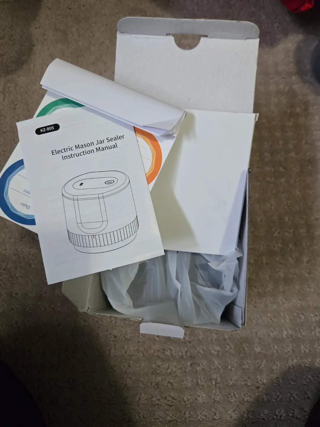 Electric Mason Jar Sealer Kit - Like New! image indicator(3)