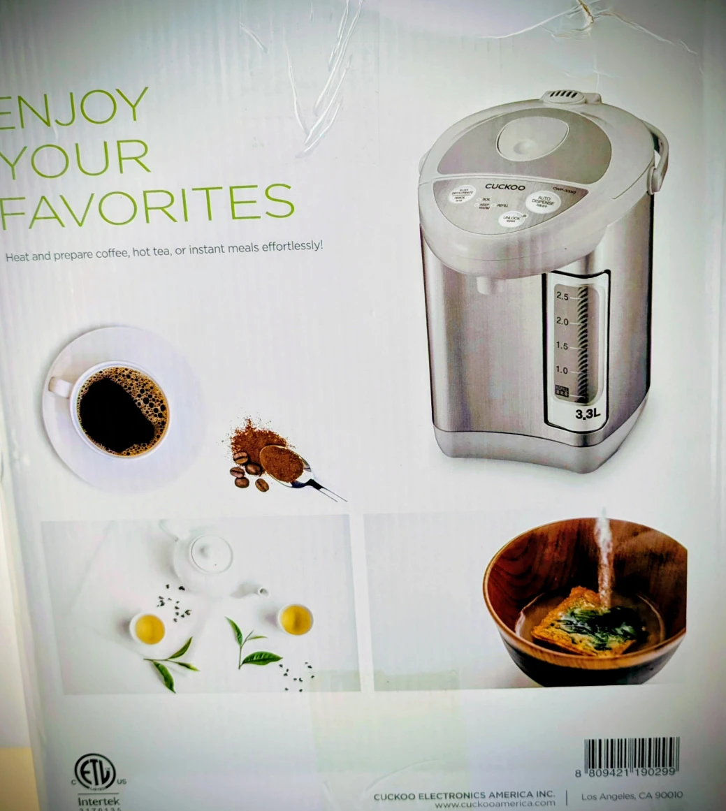 Cuckoo CWP-333G Automatic Water Boiler - 3.3L - photo 2