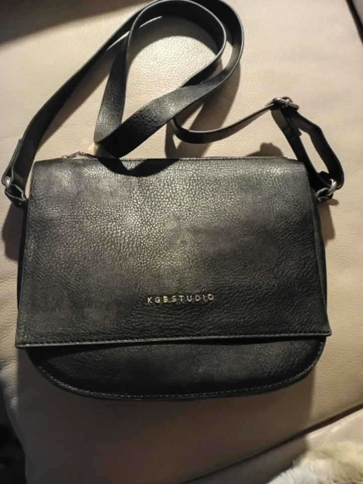 KGB Studio Black Crossbody Bag