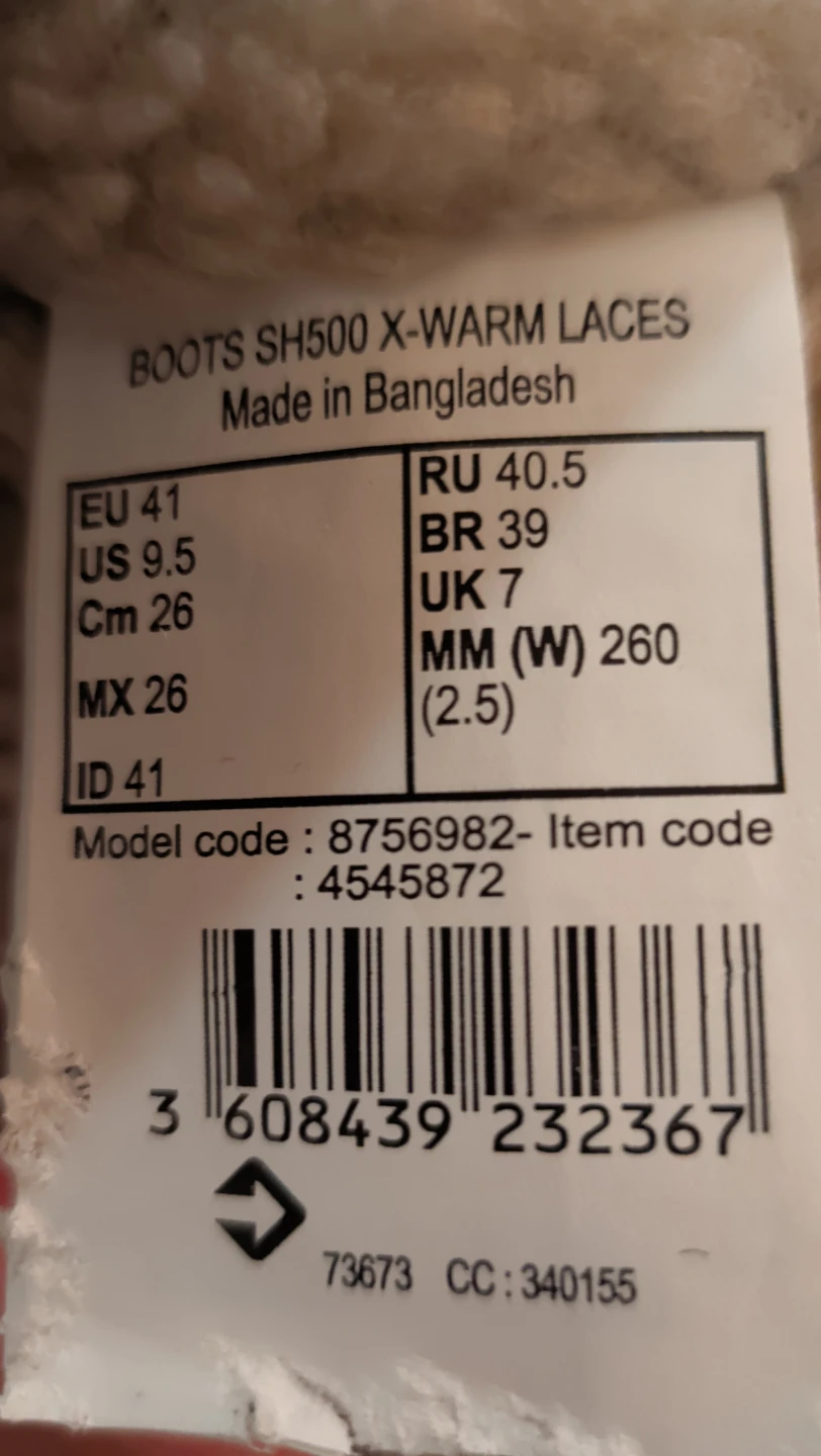 Women's Snow Boots from Quechua (Decathlon) - US 9.5 - photo 5