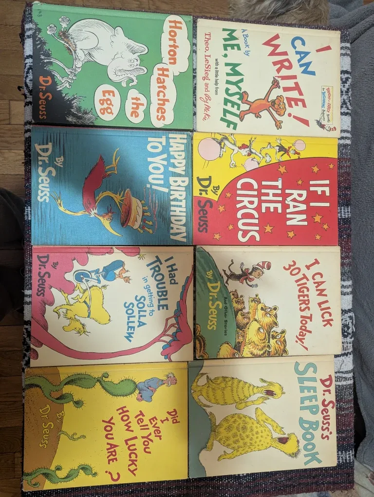 Dr. Seuss Book Club Edition - 8 Books