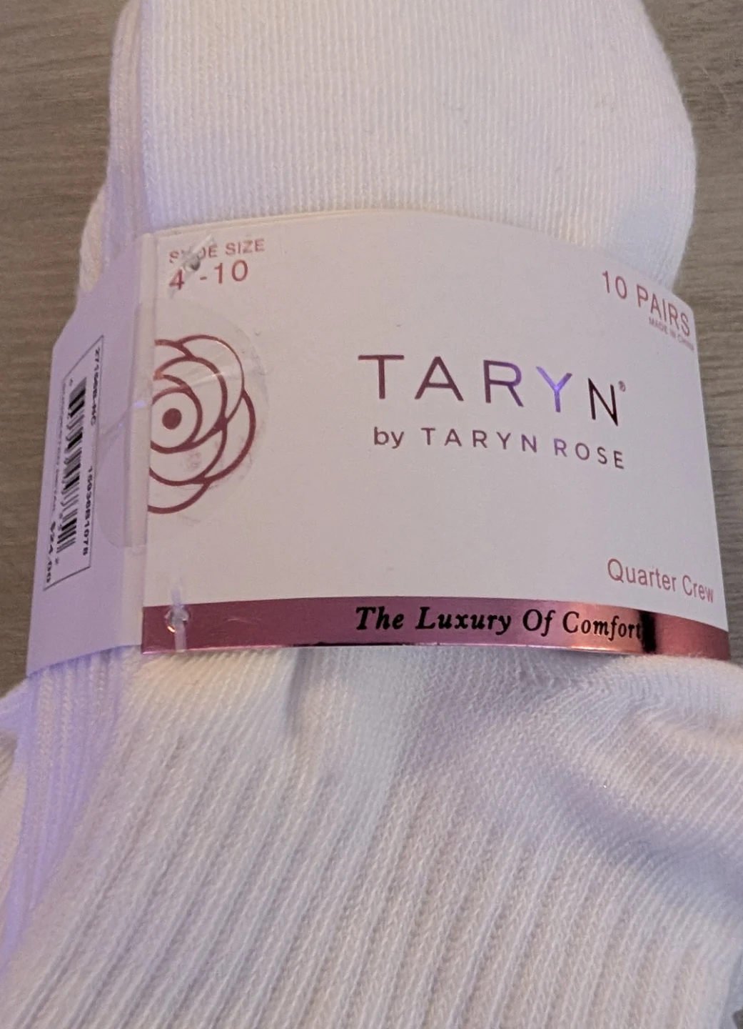 Brand New with Tags Taryn Rose Quarter Crew Socks (10 Pairs) - photo 2