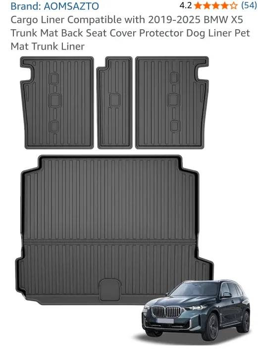 AOMSZATO Cargo Liner for BMW X5 2019-2025 image indicator(3)