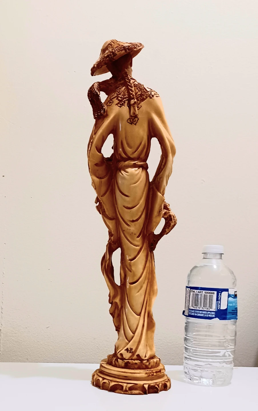 Unique 18" Tall Asian Man Statue - photo 4