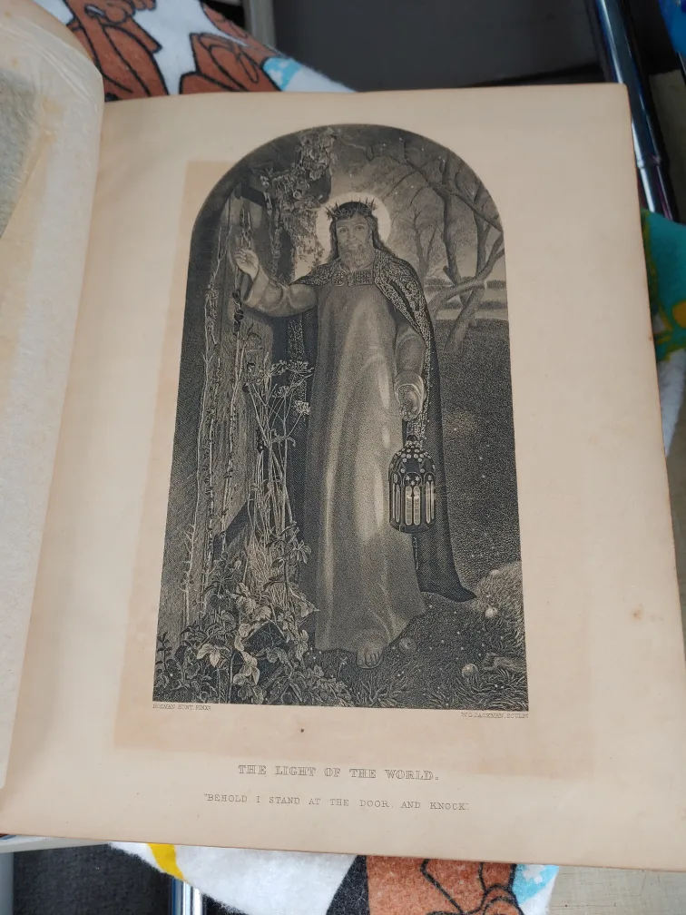 Antique 1881 Holy Bible image indicator(4)