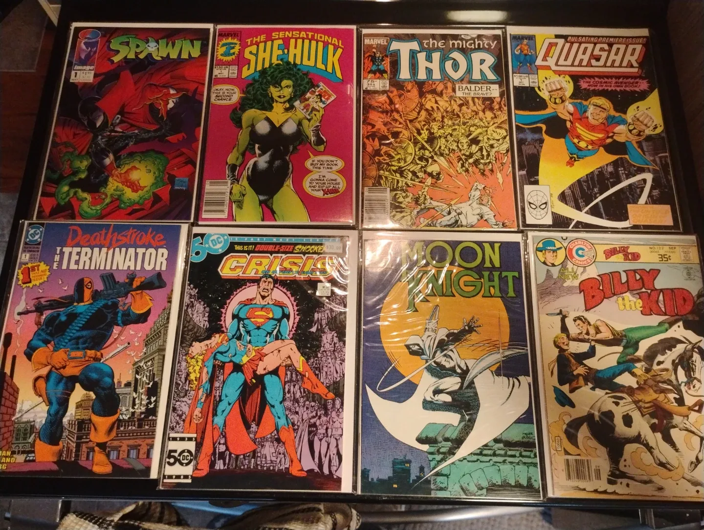 Mixed Lot of Comic Books - Spawn, She-Hulk, Thor, Quasar...
