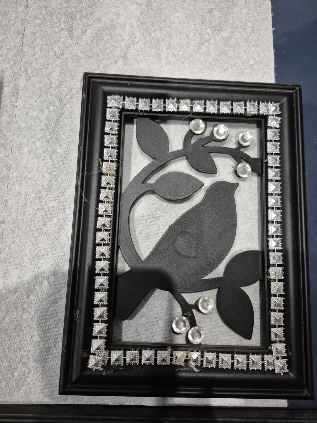 Black Framed Wall Art - Live Laugh Love & Nature Theme - photo 3
