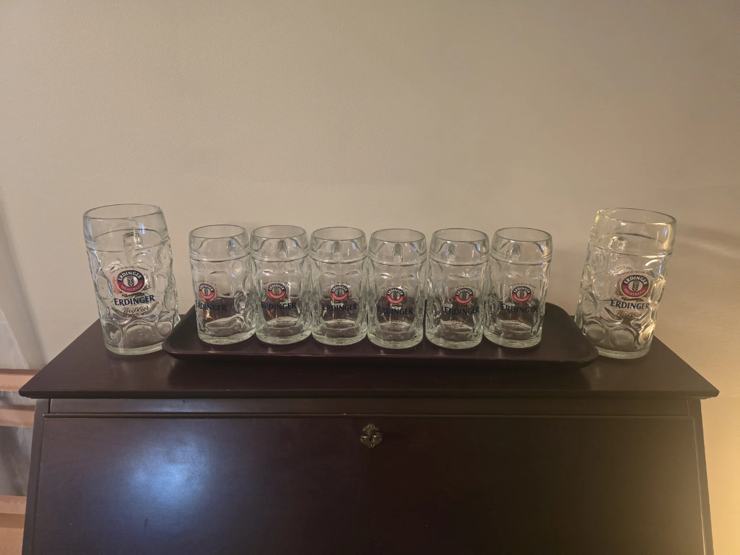 Erdinger Weissbier Glass Beer Mugs - photo 4