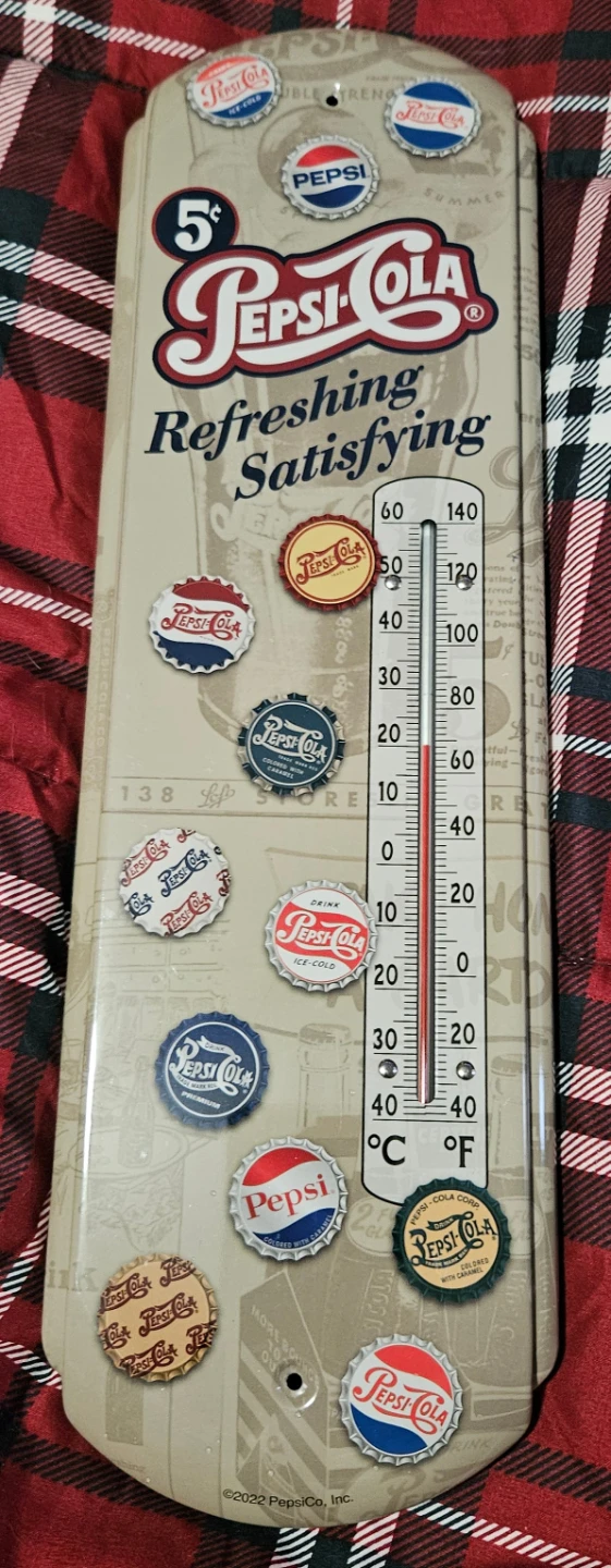 Pepsi-Cola Thermometer