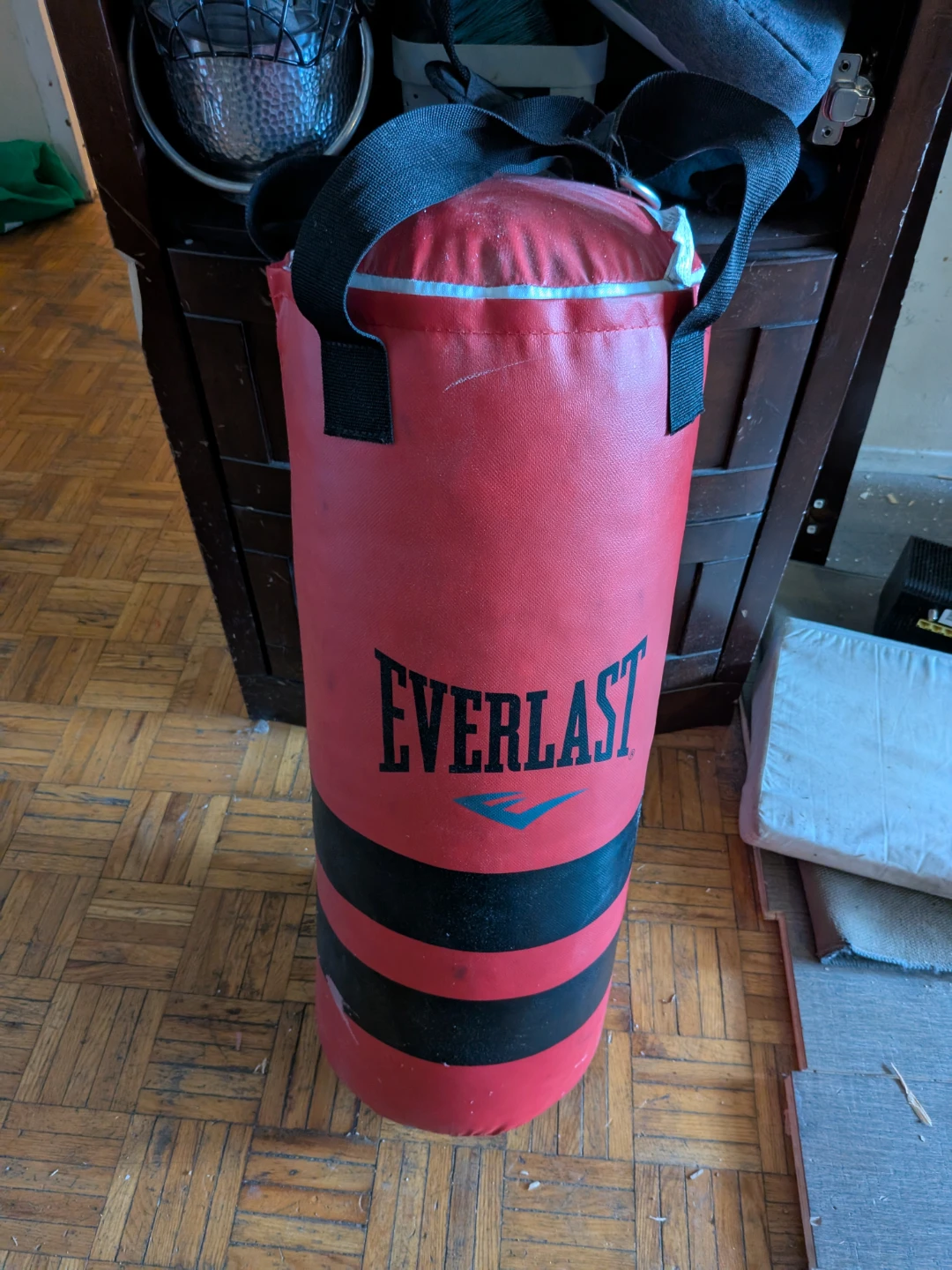 Everlast Punching Bag & Starpro Boxing Gloves Set