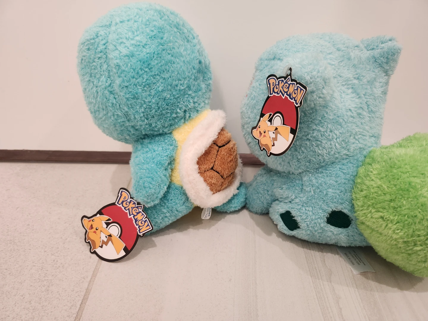 Pokemon Squirtle and Bulbasaur Plush Toys - photo 2