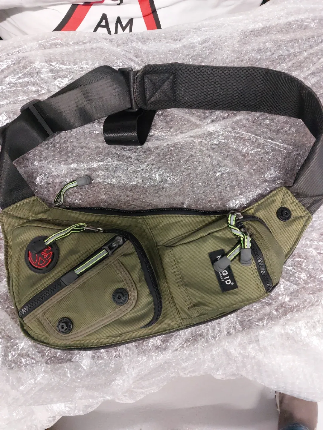 Nagid Waist Bag - Olive Green