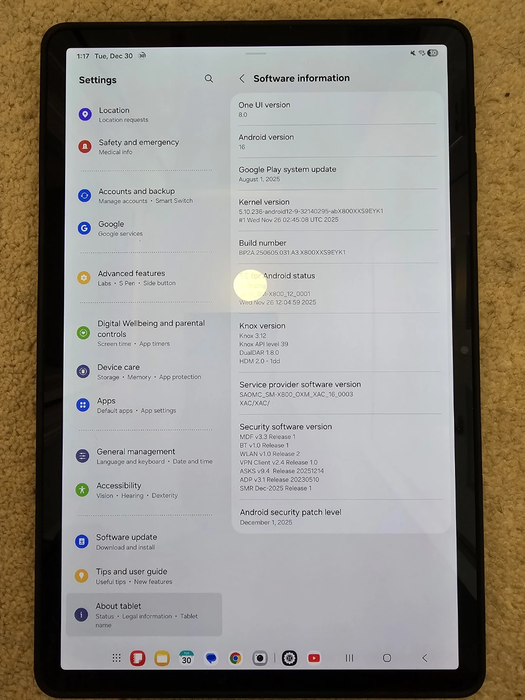 Samsung Galaxy Tab S8+ 8GB-128GB 12.4" Tablet-Graphite - photo 5