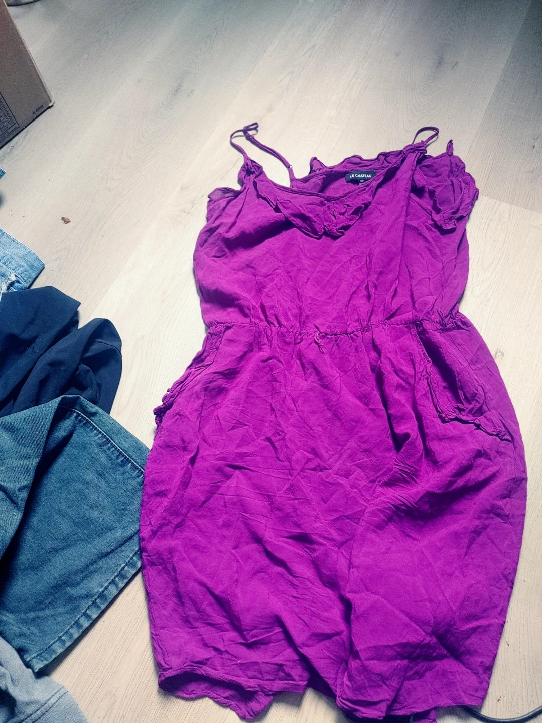 Short woman Dress with pockets