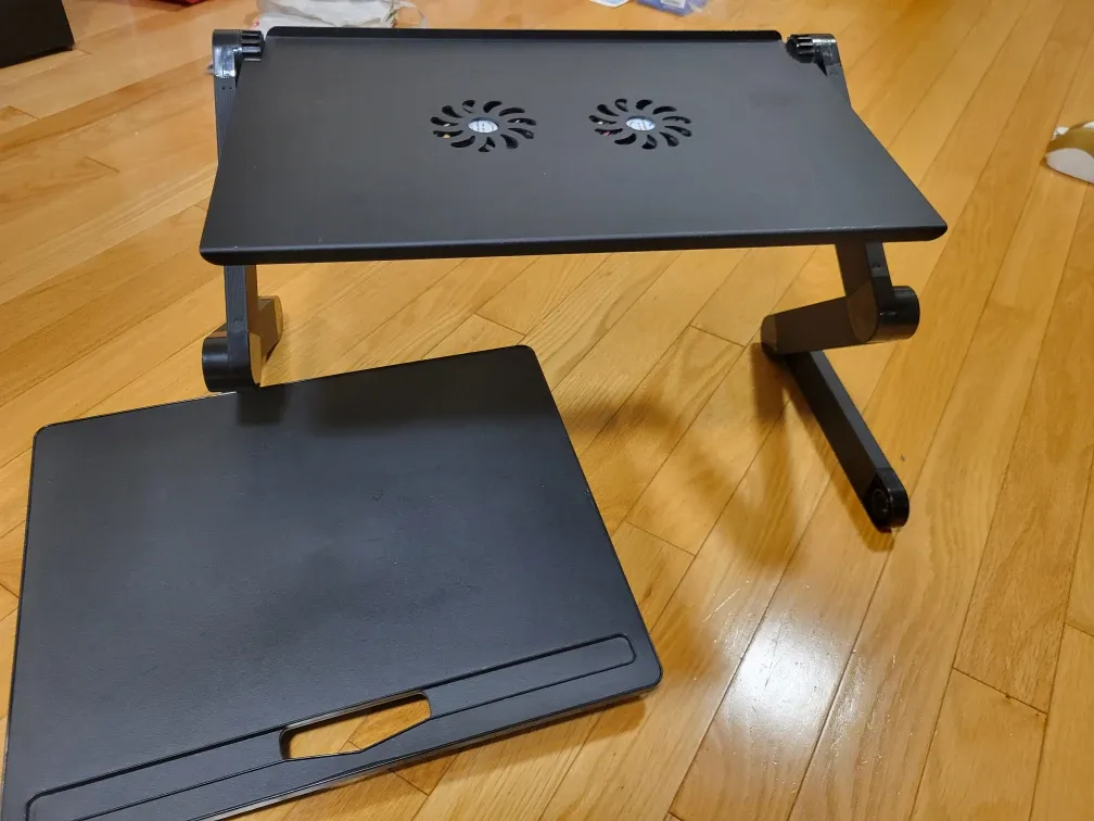 Adjustable Laptop Desk - Black