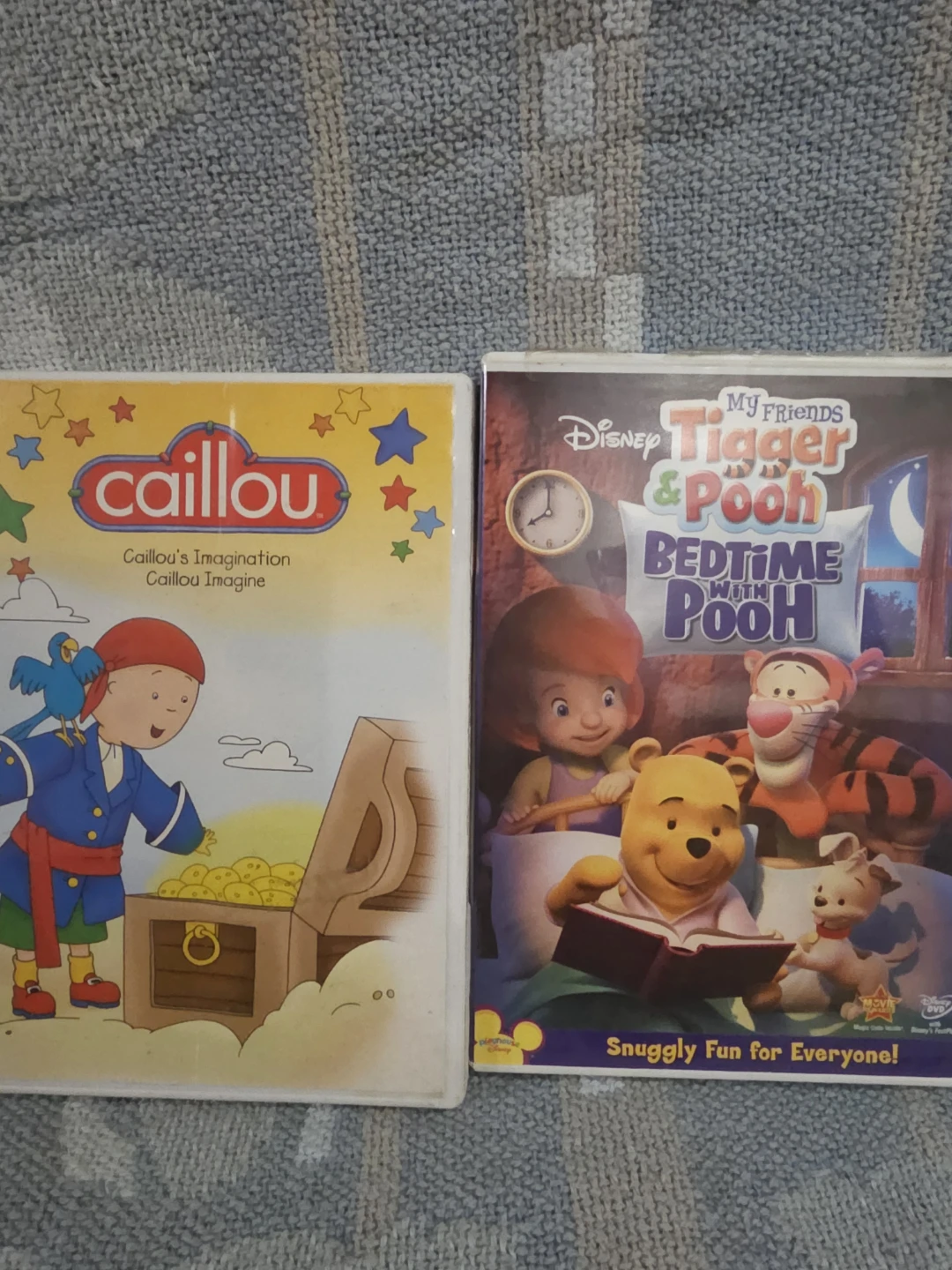 2 kid's dvds