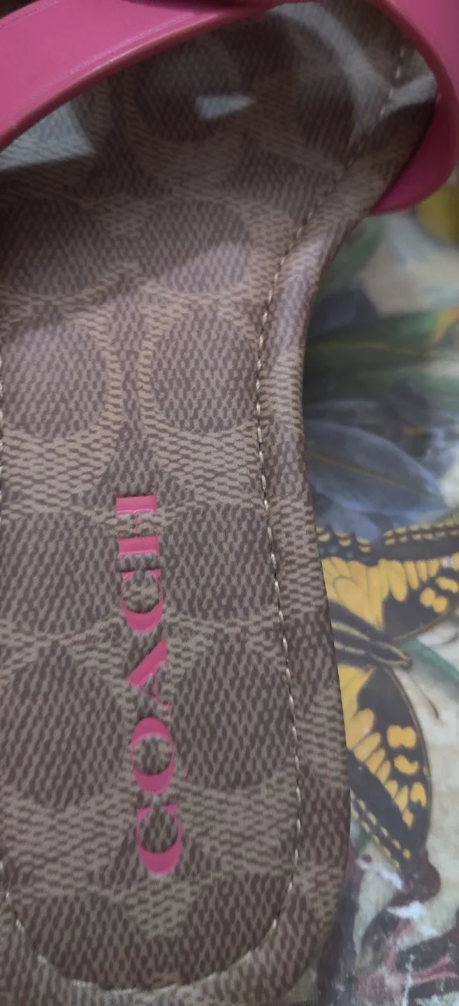 Coach Pink Sandals - Size 5 image indicator(2)