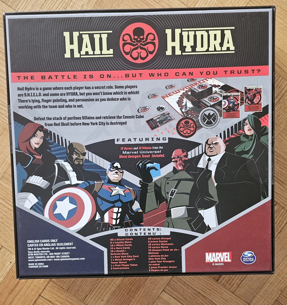 Hail Hydra Board Game - Marvel - photo 2