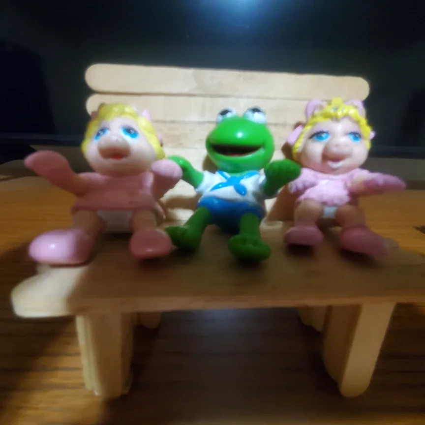 Muppet Babies Figures - Kermit & Miss Piggy