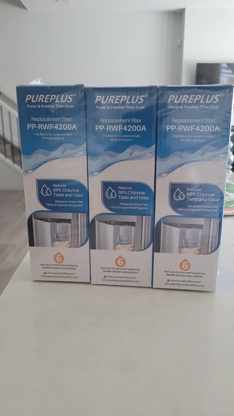 New Refrigerator Water Filter 3-Pack for Samsung fridge