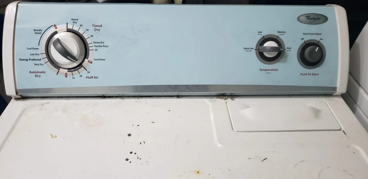 Whirlpool Dryer - White - photo 2