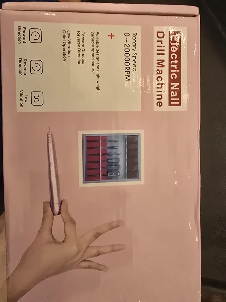 Electric Nail Drill Kit, Gold image indicator(3)