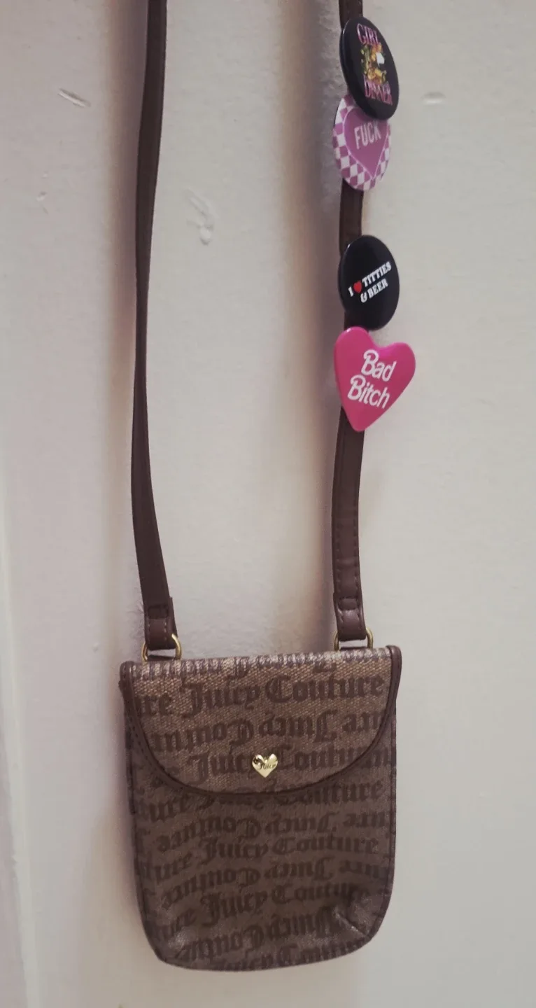 Juicy Couture Brown Crossbody Bag