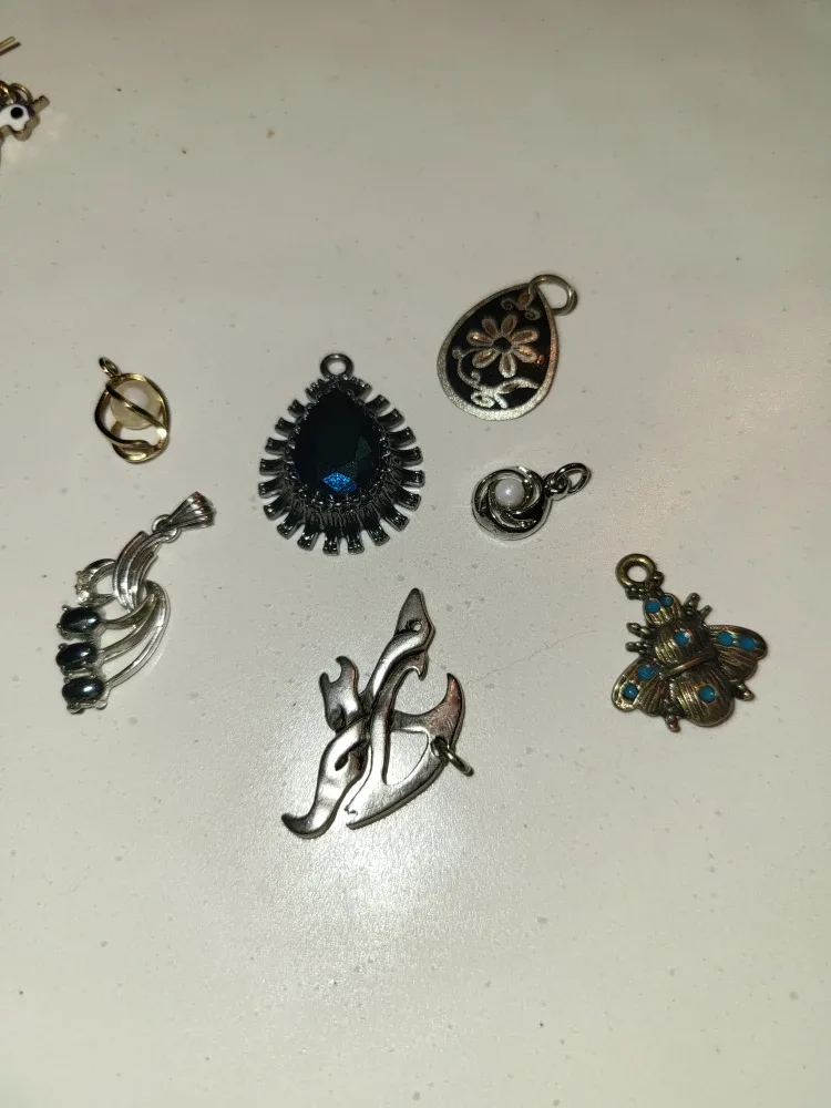 Assorted Decorative Pendants Set of 7