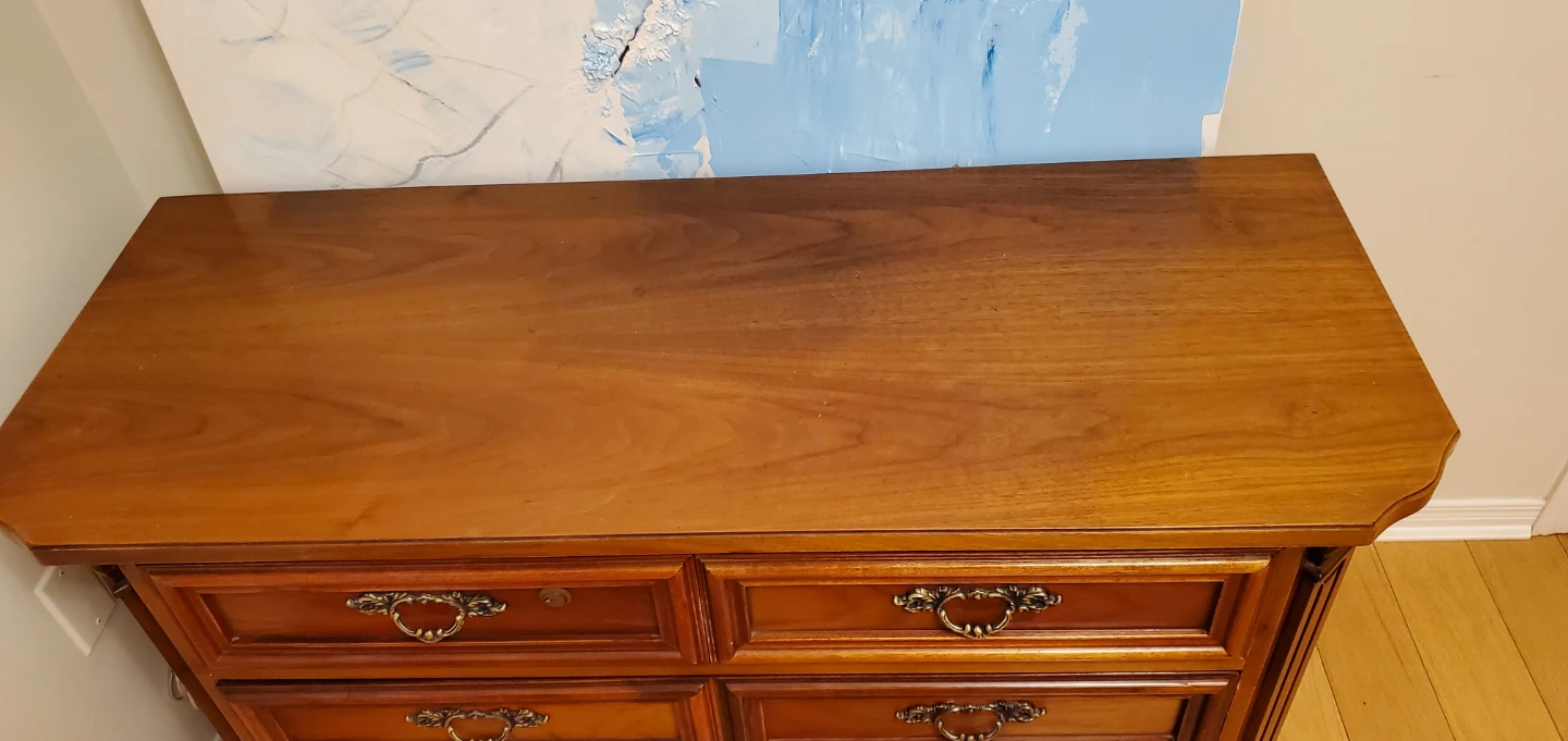 Wood Dresser with 6 Drawers - photo 3