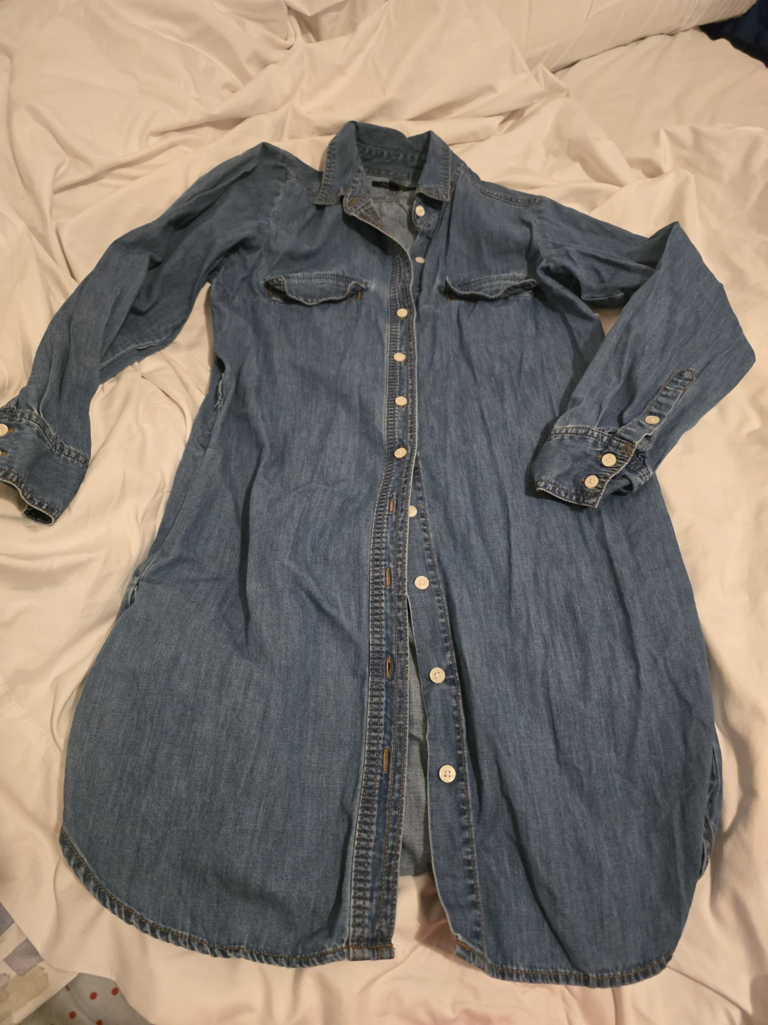 Banana Republic Denim Shirt Dress - Size XS