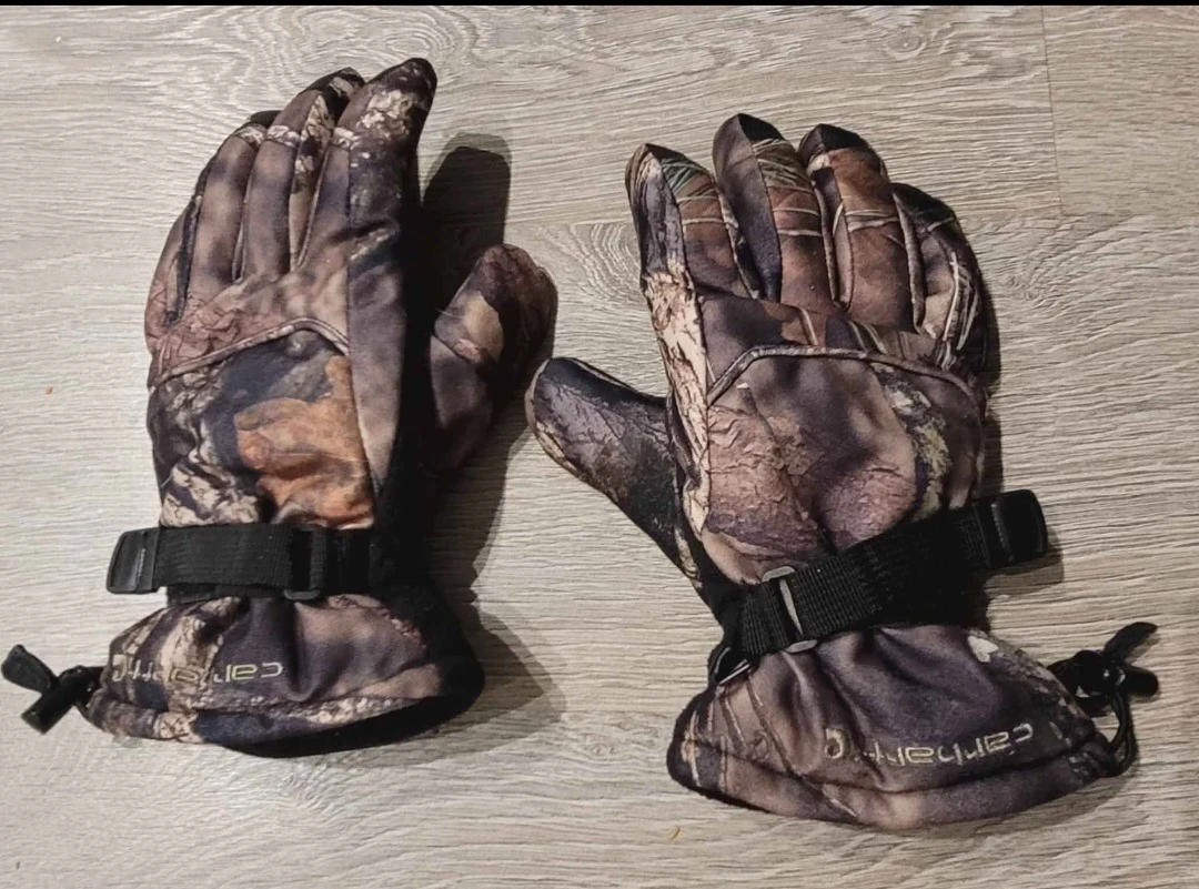 Carhartt Camo Insulated Waterproof/Snowproof Gloves