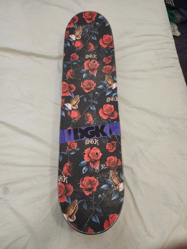 DGK Skateboard Deck with Acid Wheels