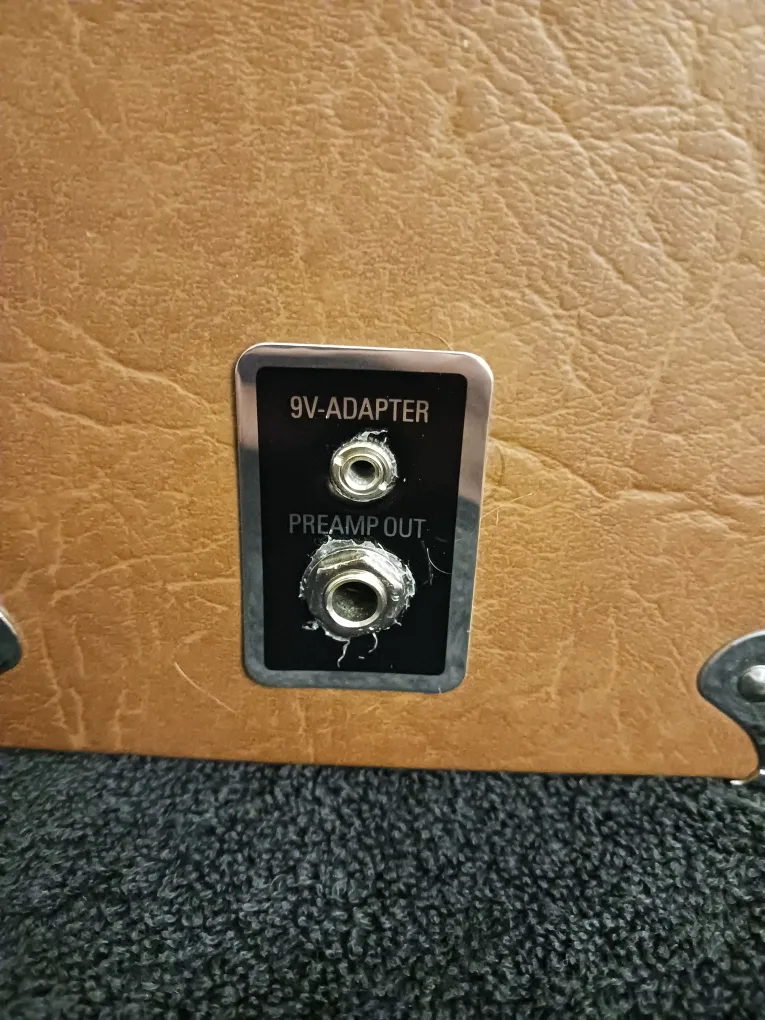 Original Pignose 7-100-R Portable Guitar Amp.Hong Kong 5 watts image indicator(8)