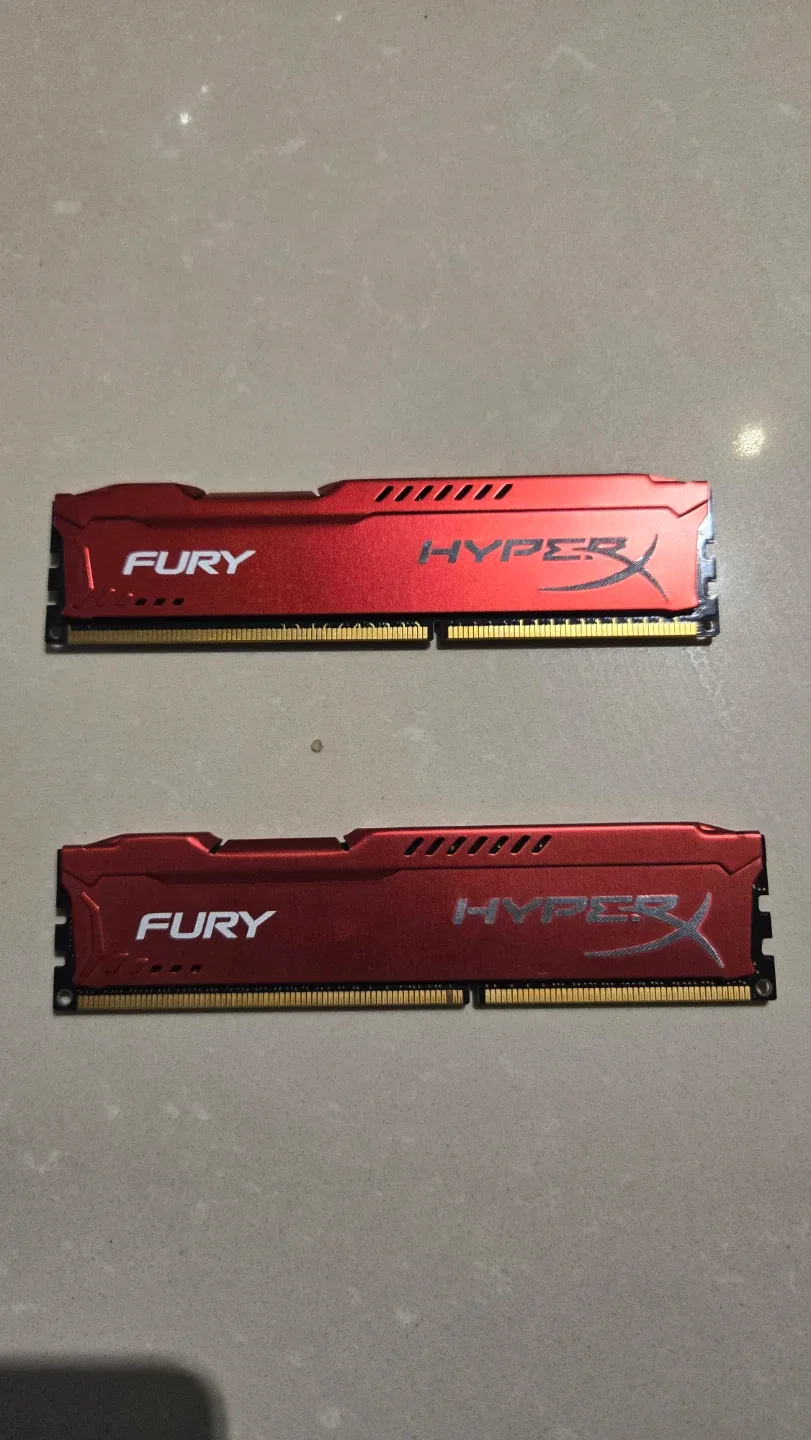 HyperX Fury Red DDR4 RAM