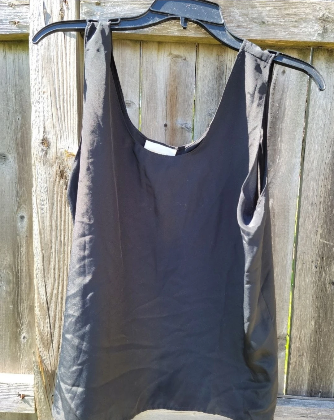 Christie & Jill Black Tank Top - Size Large