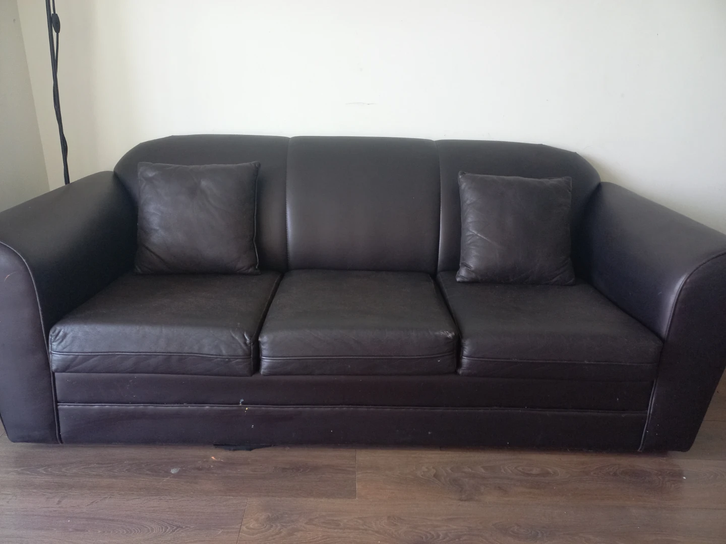 Brown  Sofa - Three Seater