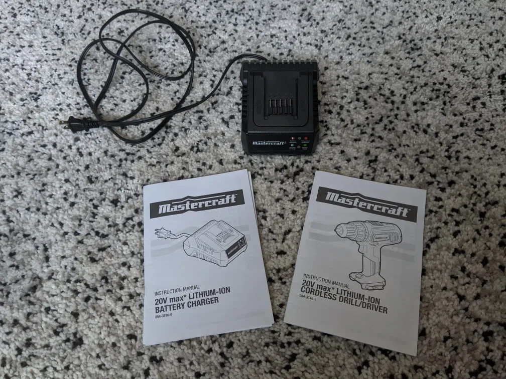 Master Craft, 20V Lithium-ion battery charger