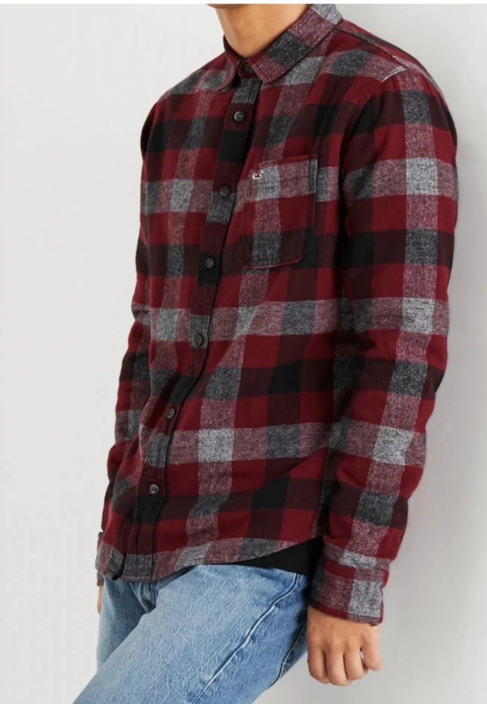 (NEW) Hollister Flannel Shirt - Size Small - photo 3