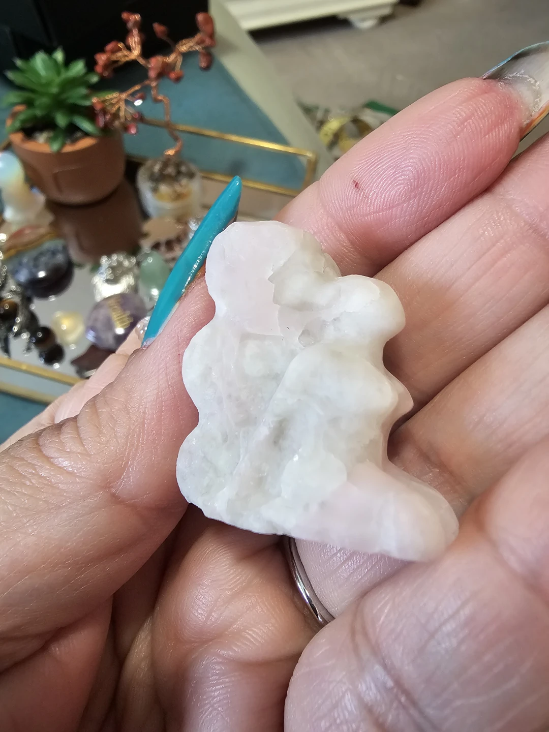 Quartz Crystal fairy figurine - photo 3