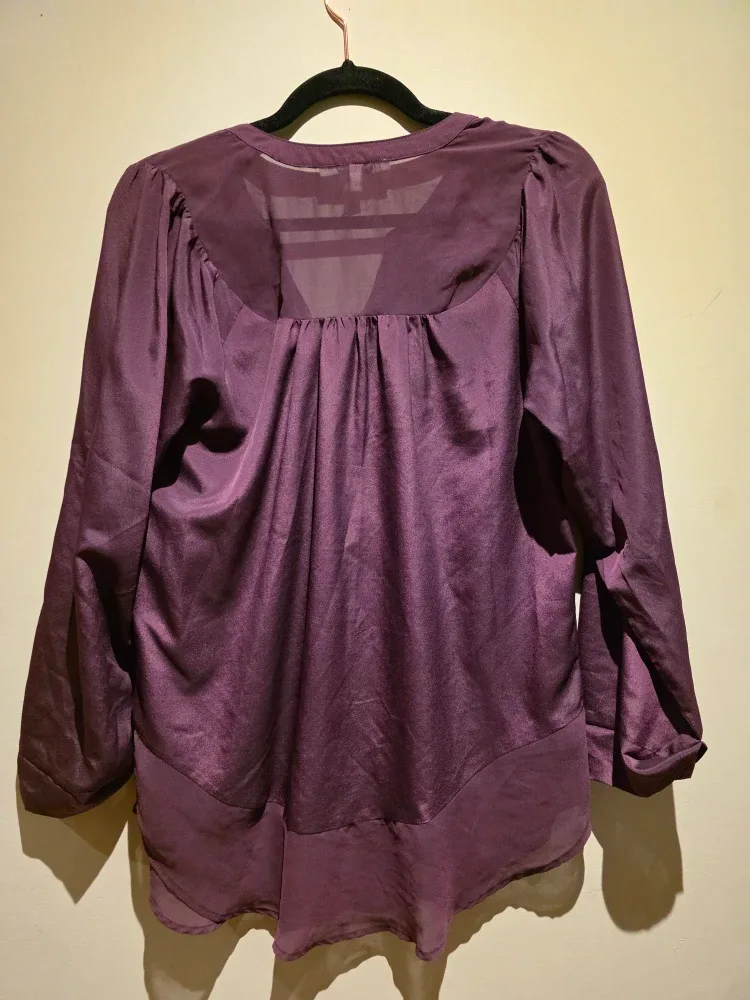 Daniel rainn Purple Blouse - Size M image indicator(2)