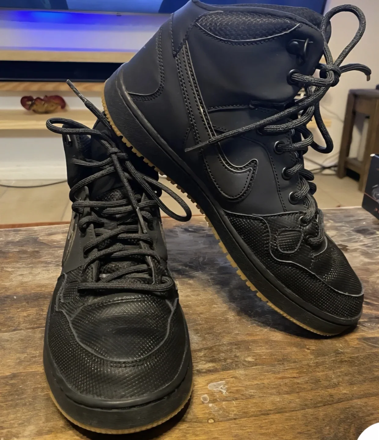 Nike Son of Force Mid Winter Black Shoes Men