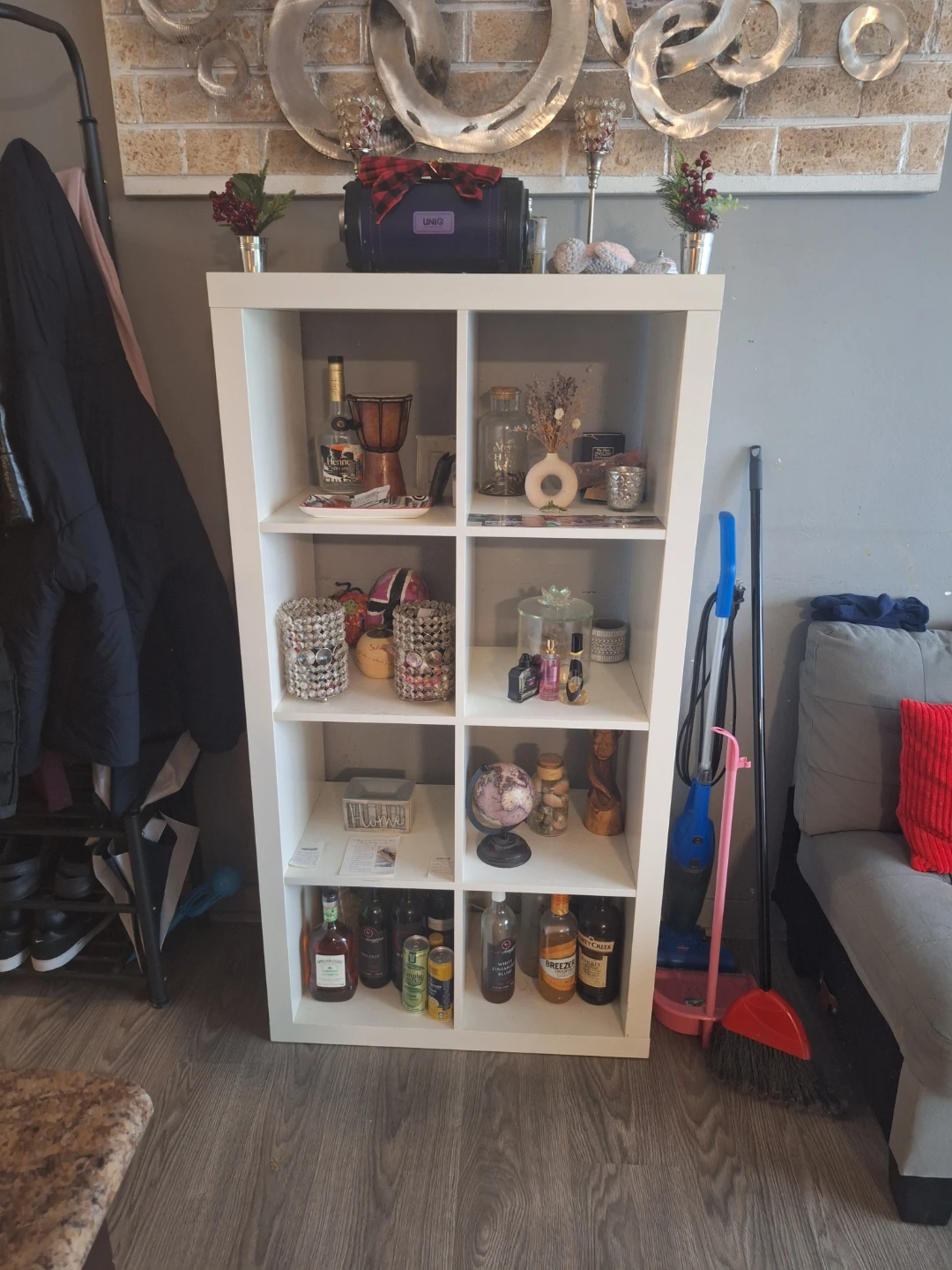 White Cube Shelving Unit