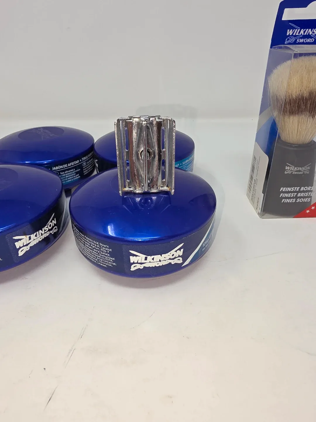 Wilkinson Sword Shaving Soap, Brush & Razor #cleanout image indicator(3)