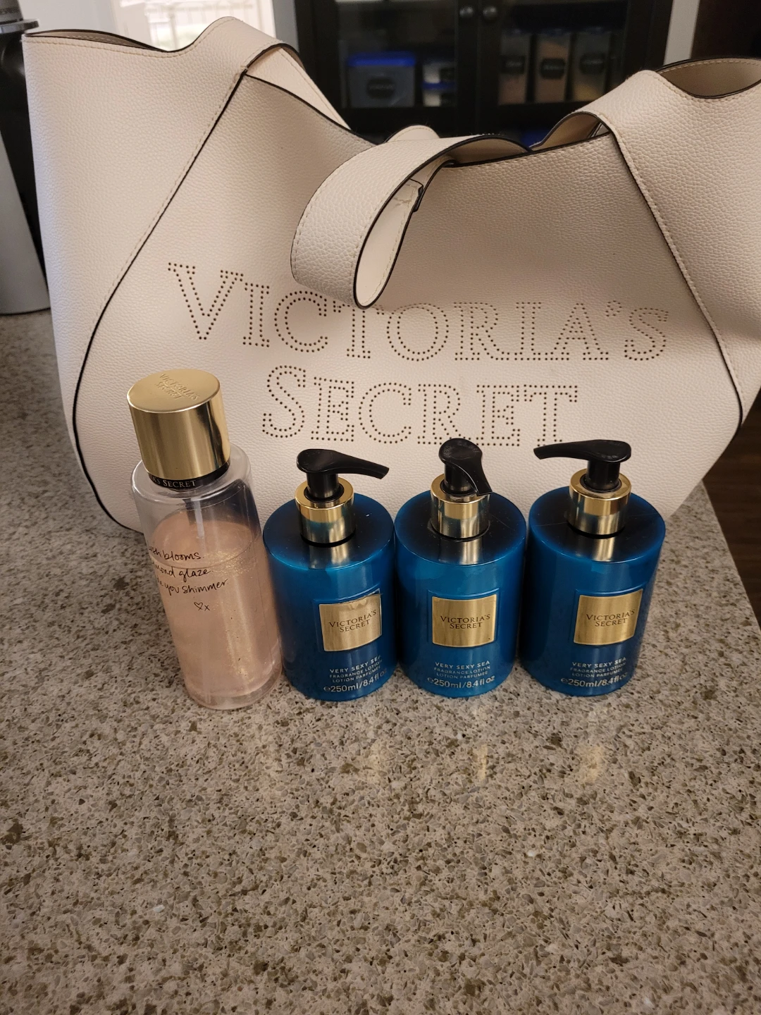 Victoria's Secret Velvet Petals Shimmer & Very Sexy Sea Lotion