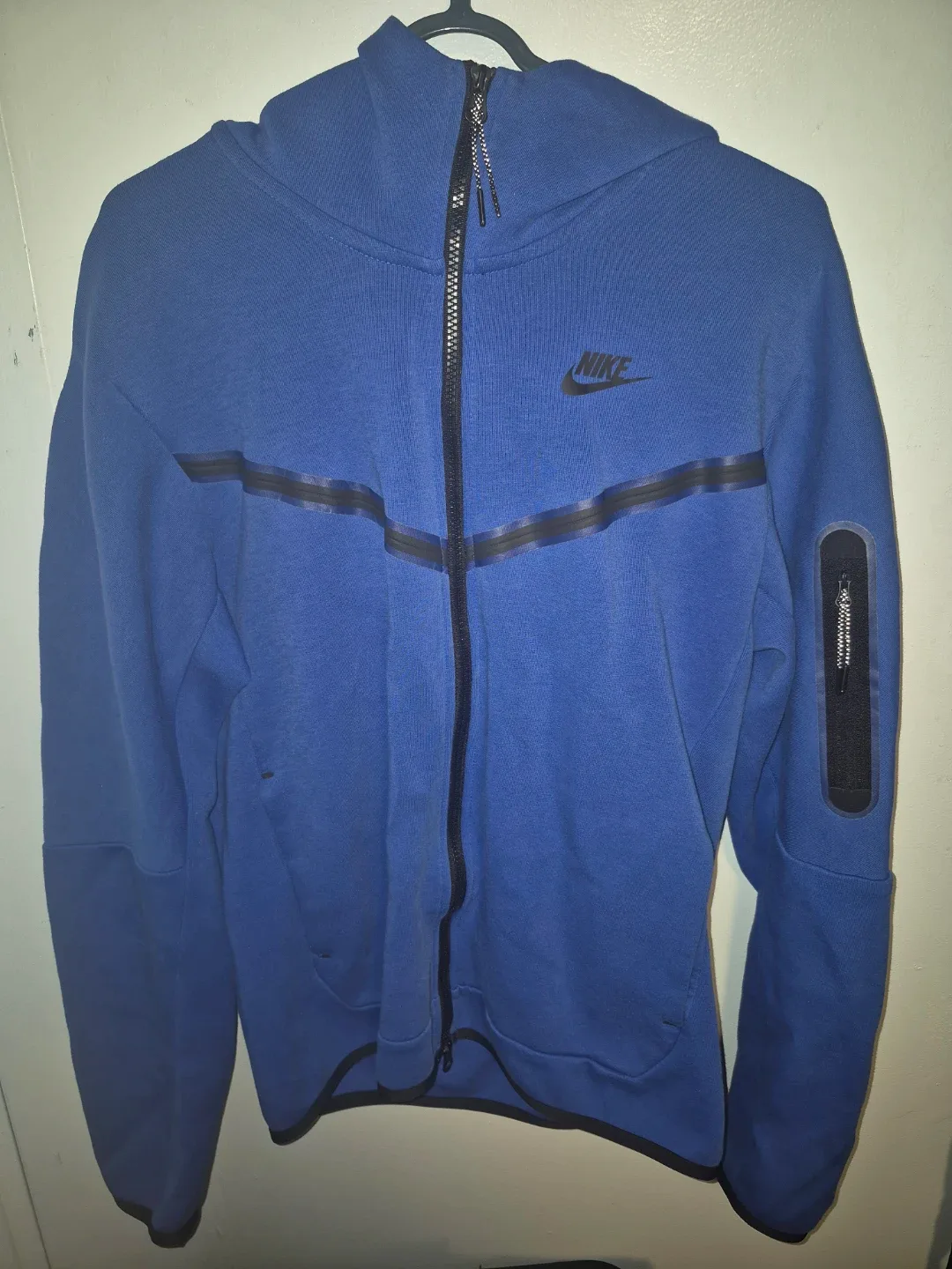 Nike Tech Fleece Blue Jacket