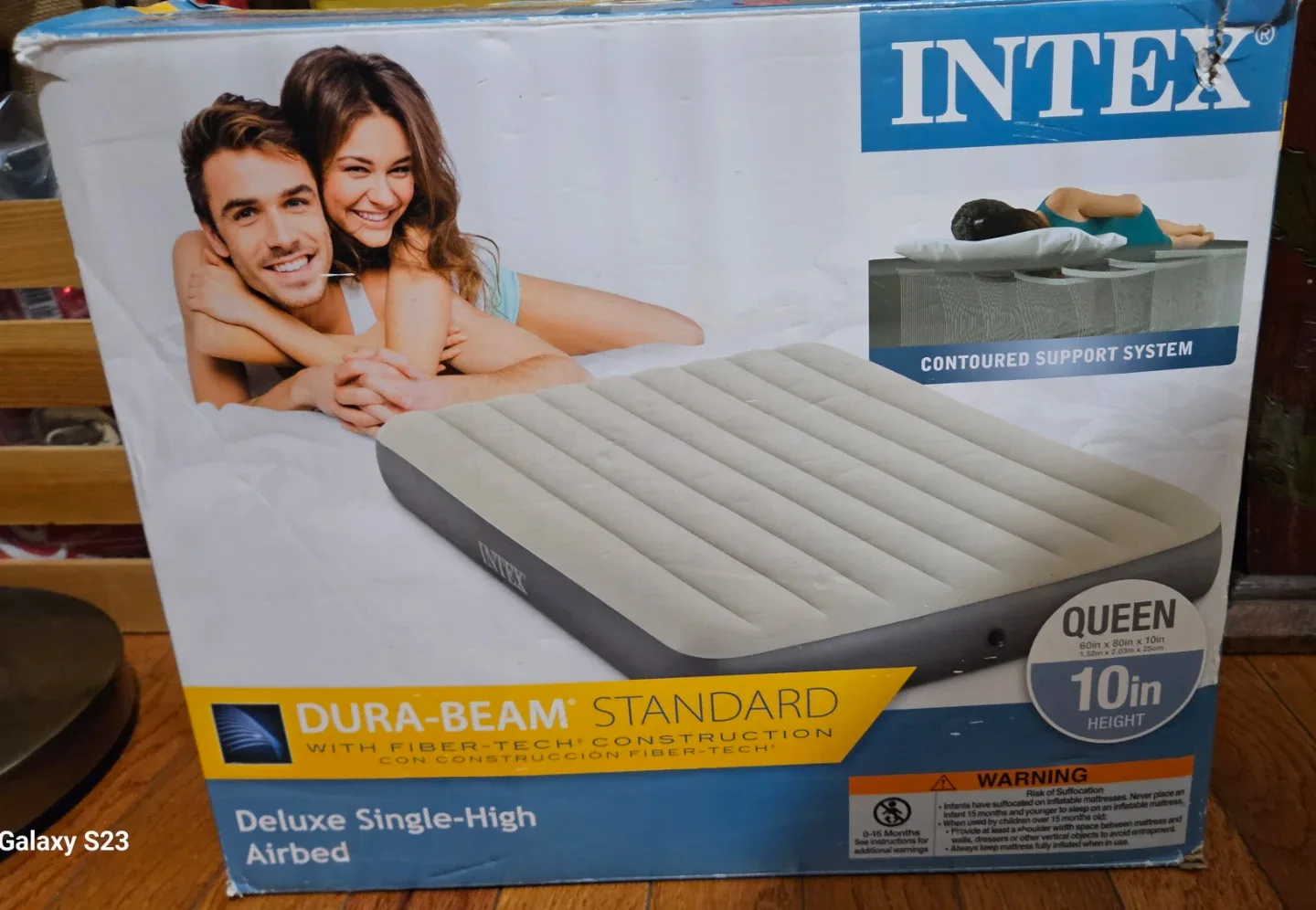 Intex Dura-Beam Standard Queen Airbed