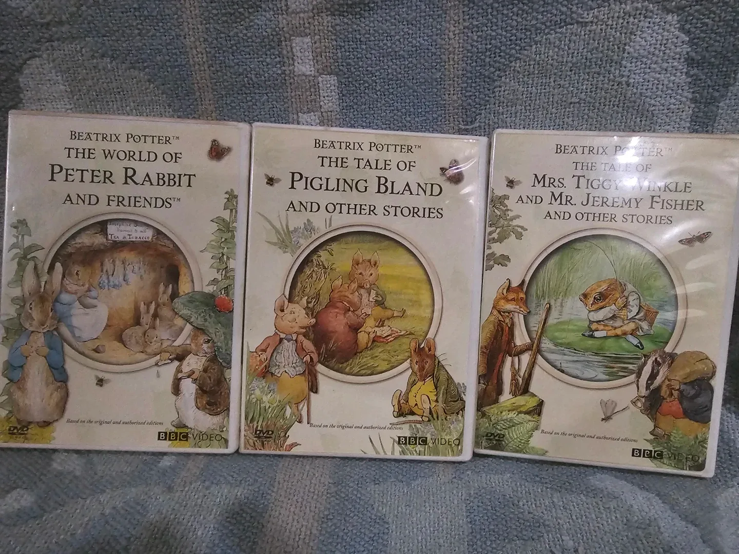 Beatrix potter set dvds